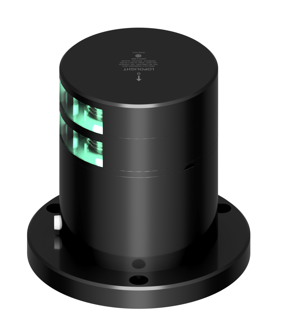 3nm 112,5° Green, dbl starboard, black Ex Zone 1&2